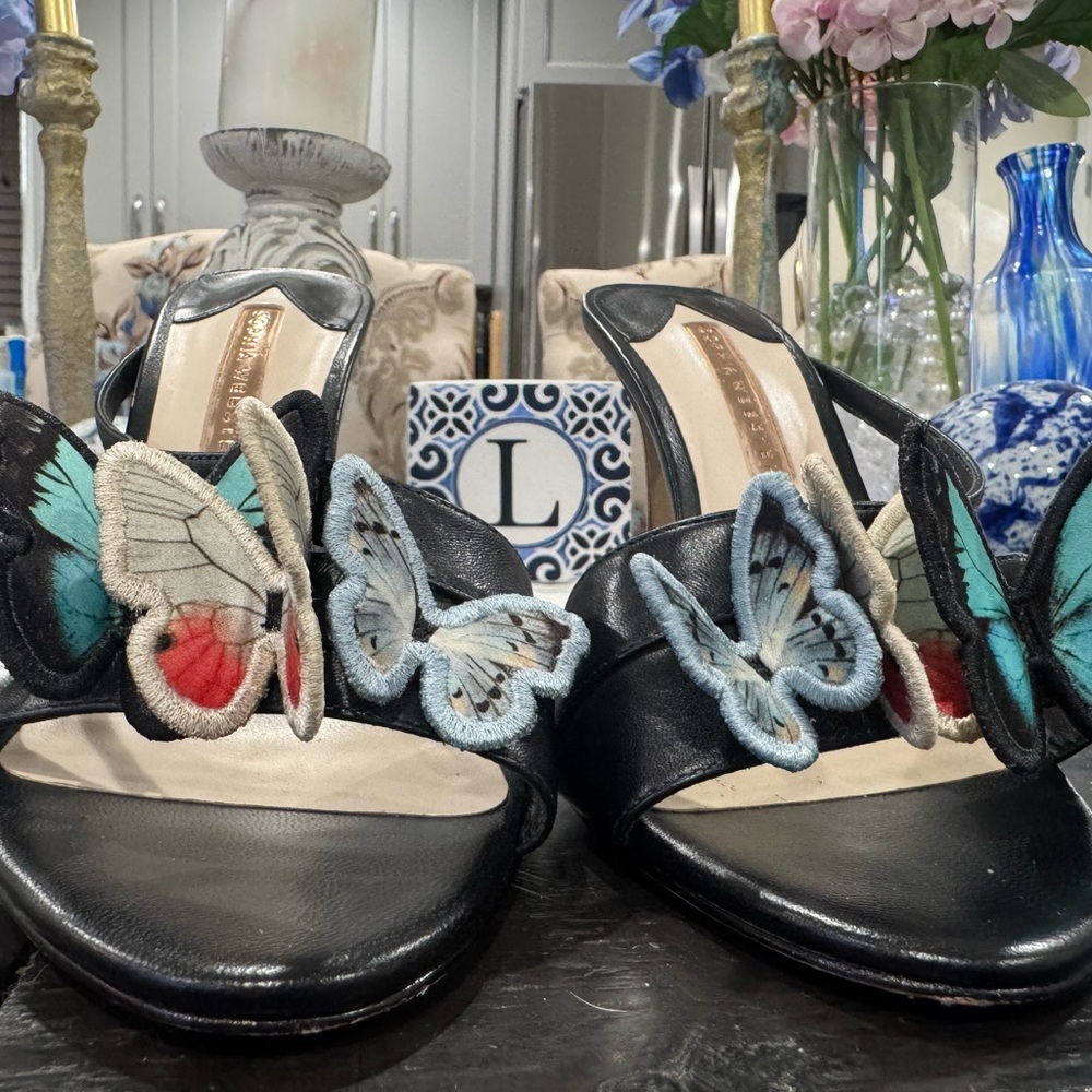Sophia Webster Riva Butterfly Mules-So Cute! - Picture 5 of 13